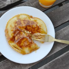 Pancakes με άρωμα πορτοκάλι – Guest Post