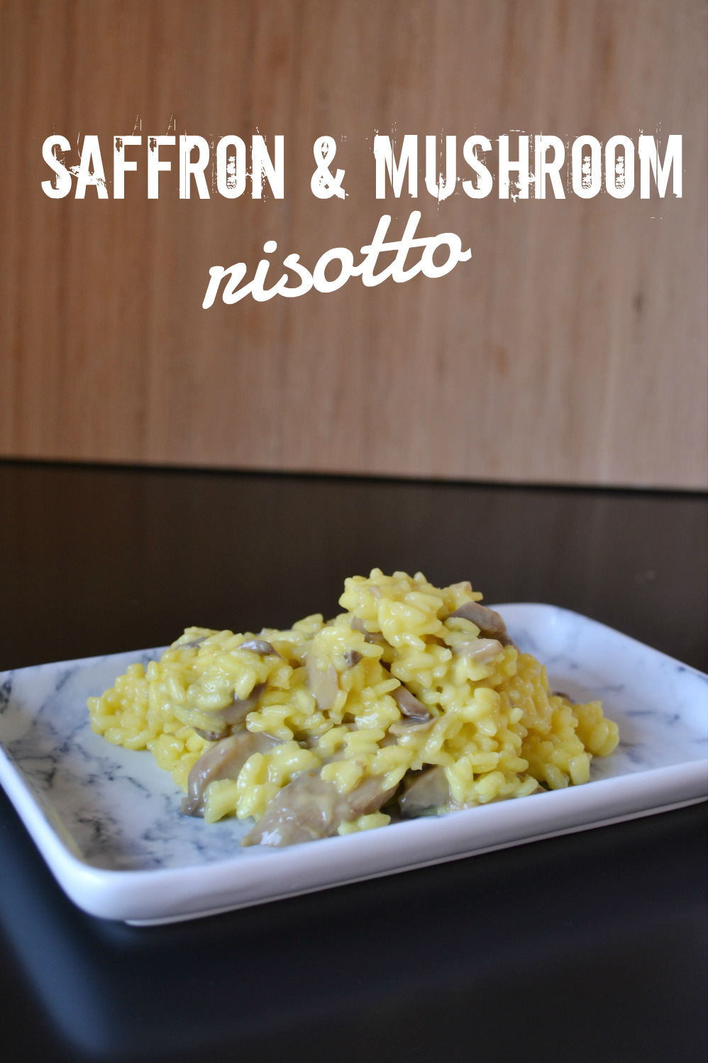 saffron mushroom risotto letters DSC_0156