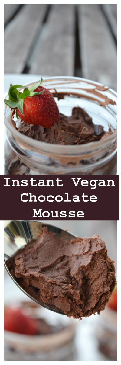 Super Yummy Instant Vegan Chocolate Mousse